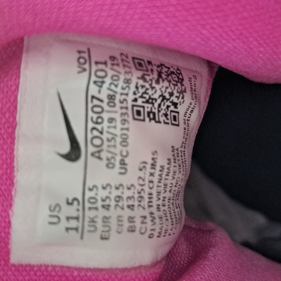 NIKE PG 3 PAUL GEORGE WORN PE BASKETBALL SHOES BLUE RARE AO2607-401  - Picture 9 of 9